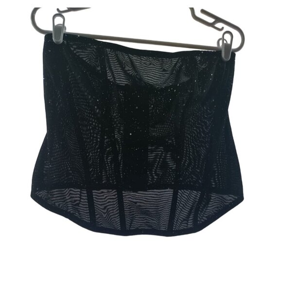Auden, Corset short top, made of Polyester, Spandex, black color for women. - Picture 3 of 8